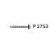 Deceuninck Standard P2753 - nerezový šroub 35 mm